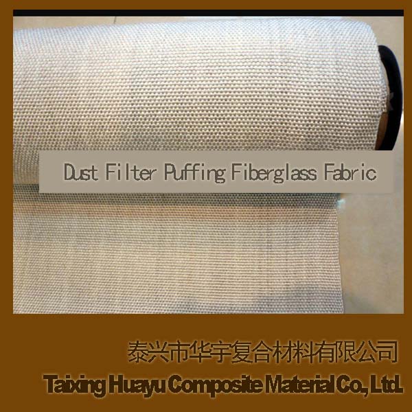 Dust Filter Puffing Fiberglass Fabric