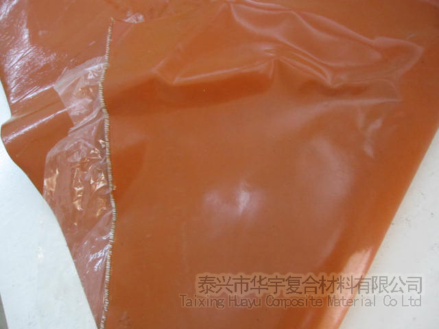 Half raw & half ripe silicone calendered fiberglass fabric(图1)
